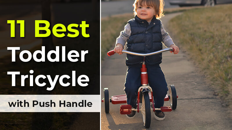 Toddler Tricycle with Push Handle